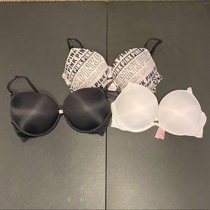 LN PINK Bundle of 3 Wear Everywhere Push-up Bras